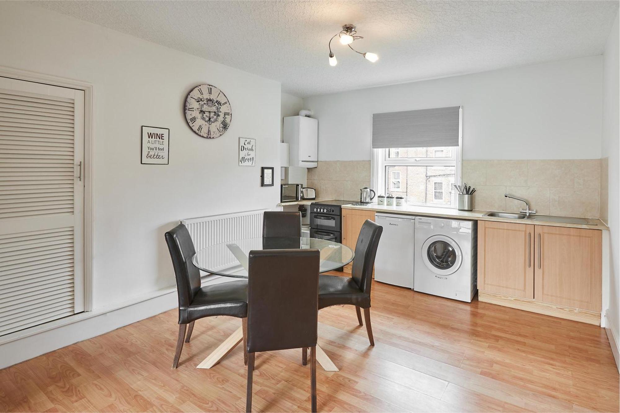 Glencoe Holiday Apartments Whitby Rum bild